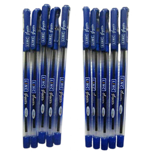 Amigo Speeder Pens 0.7MM - Pack of 12, Blue