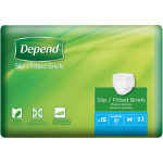 Depend Adult Diapers Slip Normal M 80-120 cm, 15 pcs