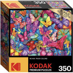 Kodak 350 Pieces Puzzle, Colorful Butterflies Puzzle