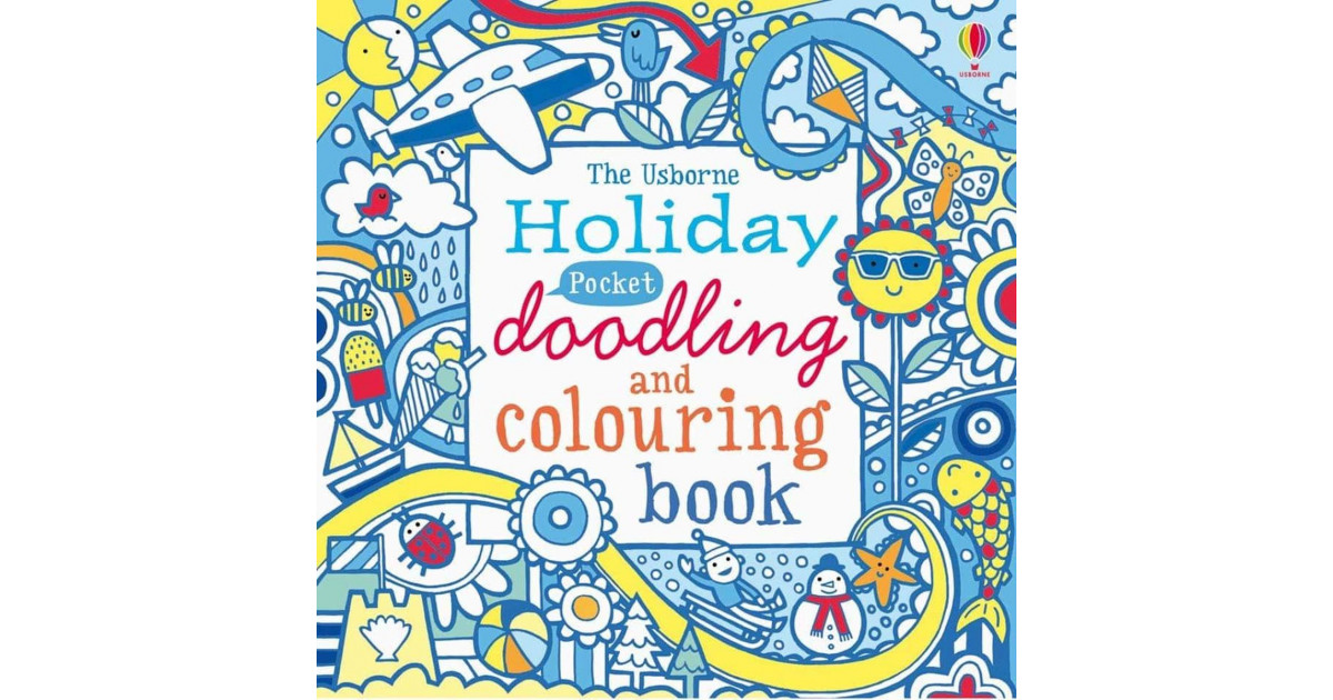 Usborne Holiday Pocket Doodling and Colouring Book Usborne Jordan