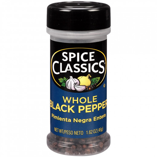 Spice Classics Whole Black Pepper, 45g