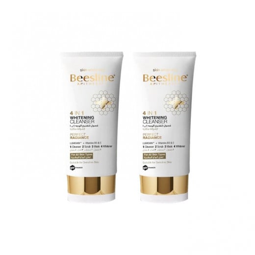 Beesline 4 In 1 Whitening Cleanser,150ml +1 Pack for Free