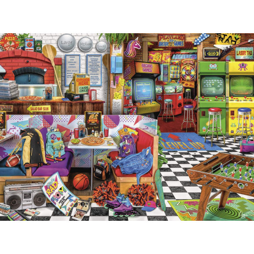 Buffalo Games Aimee Stewart-Pixels and Pizza, 1000 Pieces