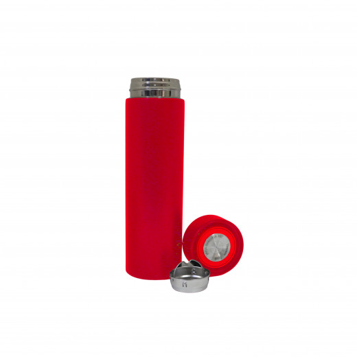 Stainless Steel Vacuum Cup, Red Color
