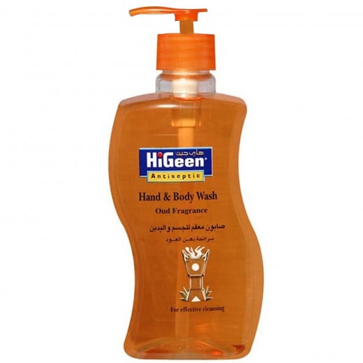 Higeen Hand And Body Wash, Brown Color, 500 Ml