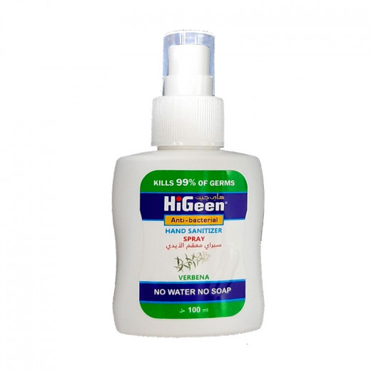 Higeen Anti-bacterial Sanitizer Spray Verbena, 100 Ml