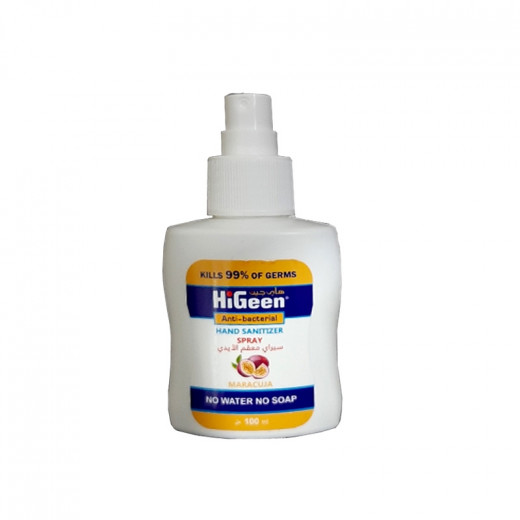 Higeen Anti-bacterial Sanitizer Spray Lemon, 100 Ml