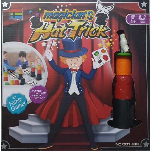 Magician's Hat Trick Board Games, Card Games Practice Skill and Speed