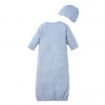 كيس نوم للاطفال حديثي الولادة باللون الازرق, مقاس 68
