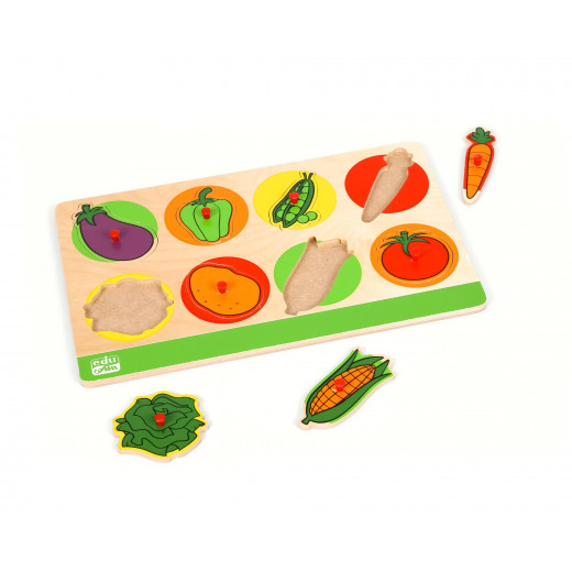 Edu Fun Insert Boards, Vegetables Design