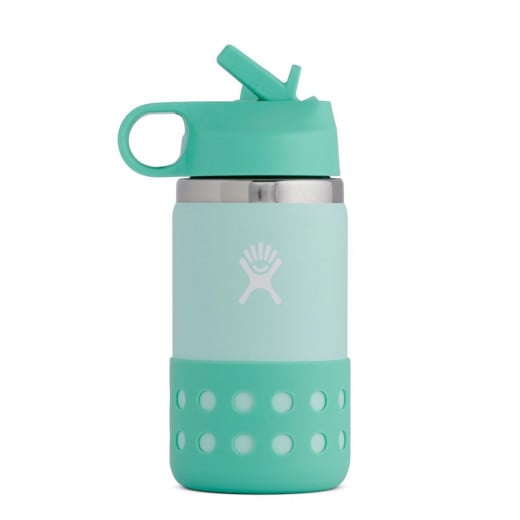 Hydro Flask Kids Wide Mouth Straw Lid & Boot Paradise, 350ml