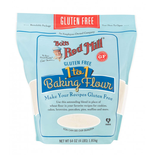 Bob's Red Mill Gluten Free 1-to-1 Baking Flour, 1.810kg