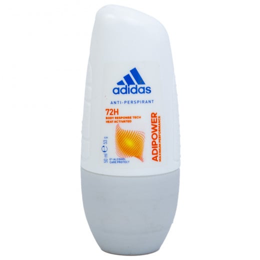Adidas Adipower Anti Perspirant Deodorant Roll On, 50 ML