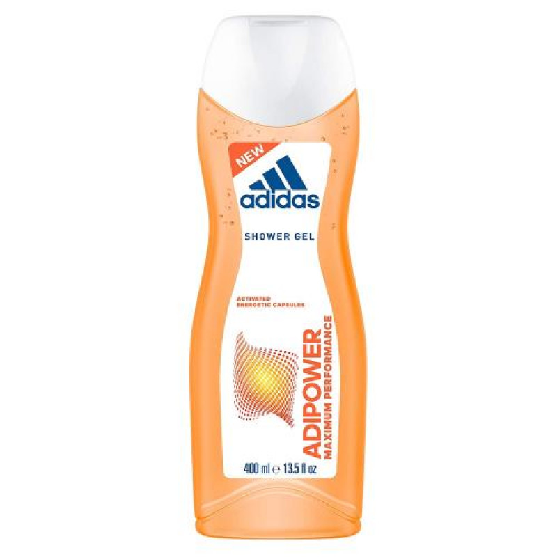 Adidas Adipower Shower Gel for Women, 400 ML | Beauty | Personal Care | Body Cleansers and Wash