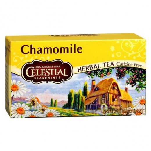 Celestial Chamomile Tea Caffeine Free, 25gram