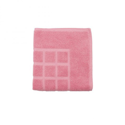 Nova Home Bath Mat Towel, Cotton, Pink Color