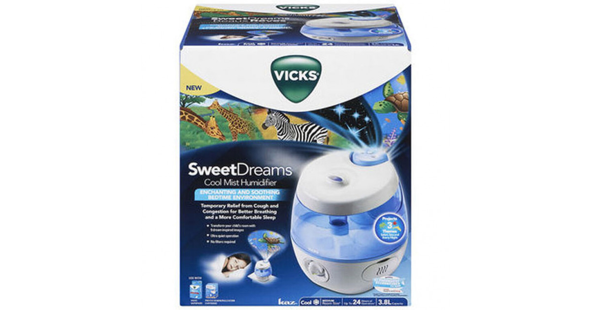 Buy VICKS SweetDreams 2-in-1 ultrasonic humidifier (1 pc)