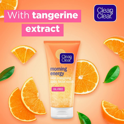 Clean & Clear Morning Energy Skin Energizing Scrub, 150ml