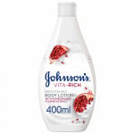 Johnson's Body Lotion - Vita-Rich, Brightening Pomegranate Flower, 400ml
