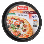 صينية بيتزا، 24.5* 2.5 سم، الاسود من زينكر