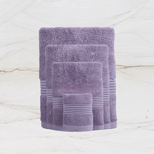 Nova home pretty collection towel, cotton, plum color, 100*150 cm