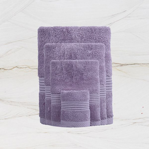 Nova home pretty collection towel, cotton, plum color, 33*33 cm