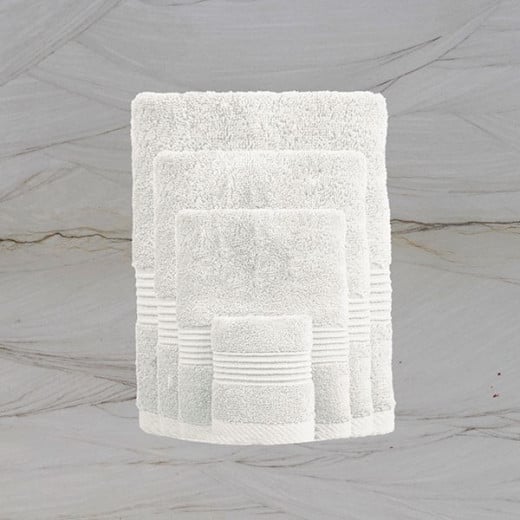Nova home pretty collection towel, cotton, white color, 50*100 cm