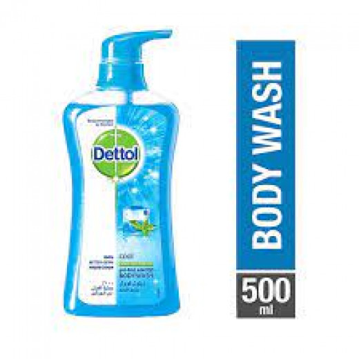 Dettol Cool Anti Bacterial Shower Gel, 500ml