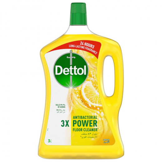 منظف متعدد الاستعمالات برائحة الليمون ، 3 لتر من ديتول