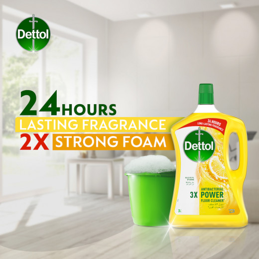 Dettol Multi Purpose Cleaner Lemon, 3 L
