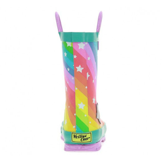 Western Chief Kids Superstar Rain Boot, Teal Color, Size 20