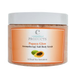 C-Products Papaya Glow Aromatherapy Body Scrub, 400 Gram