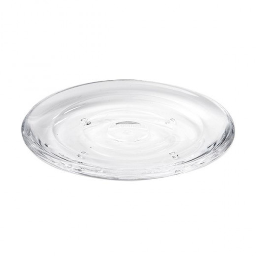 Umbra droplet soap dish, clear