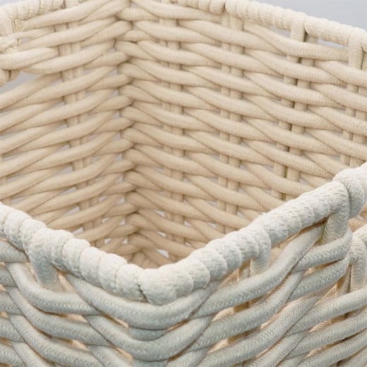 Weva taylor cotton storage basket , beige