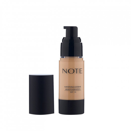 Note Cosmetique Mattifying Extreme Wear Foundation - No 120, Soft Sand