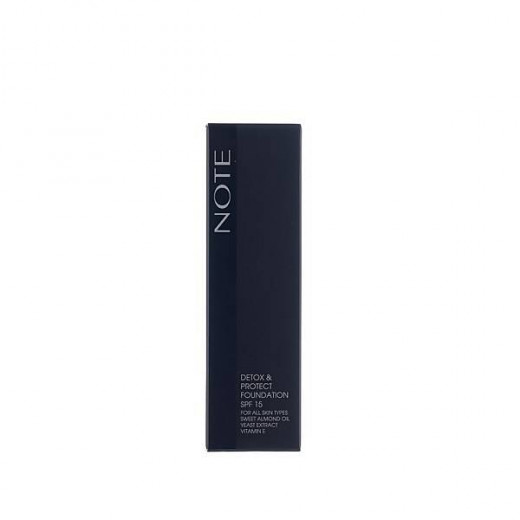 Note Cosmetique Detox and Protect Foundation  - 06 Dark Honey