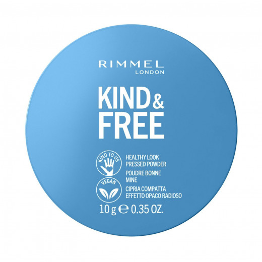 Rimmel London Kind and Free Pressed Powder, 040 Tan, 10 Gram
