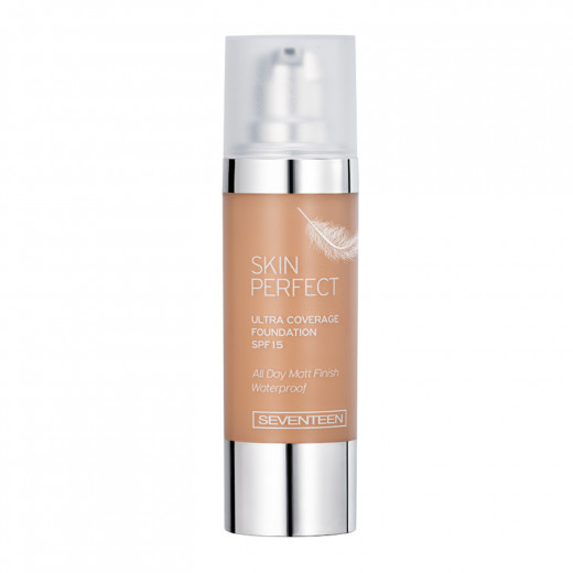 Seventeen Skin Perfect Ultra Coverage Waterproof Foundation, Shade Number 06, 30 Ml