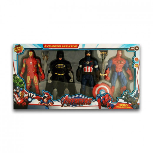 مجسم شخصية الرجل الحديدي ، باتمان ، كابتن أمريكا ، سبايدرمان