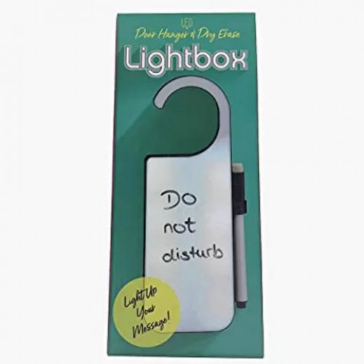 Light Up Door Hanger, With Write Board