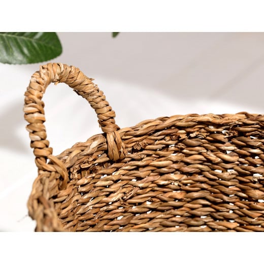 Madame Coco Dorise Large Wicker Basket, 30x24 Cm