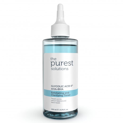 The Purest Solutions Exfoliating and Clarifying Toner, 200 Ml, 2 Packs