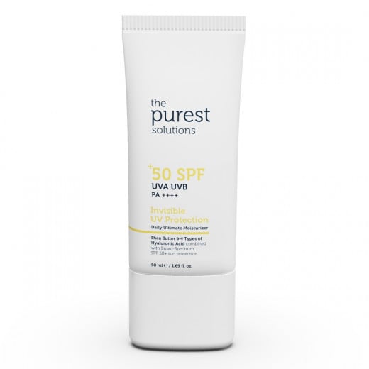 The Purest Solutions Invisible UV Protection Daily Ultimate Moisturizer Spf 50+, 50 Ml