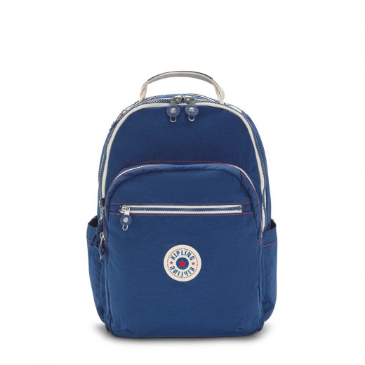 Kipling Seoul Large Backpack Admiral, Blue Color | Kipling | | Jordan ...