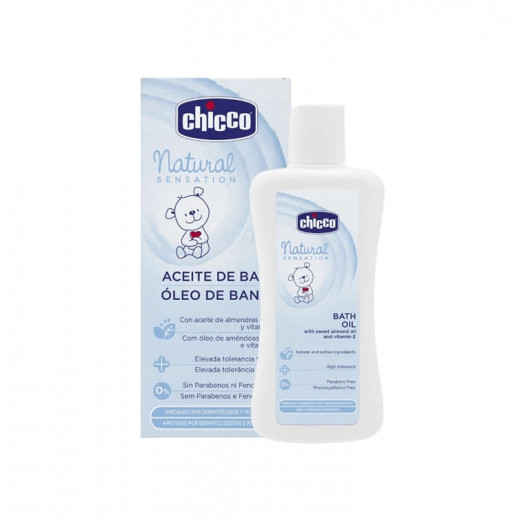 Chicco Bath Foam Nat Sens, 200 Ml