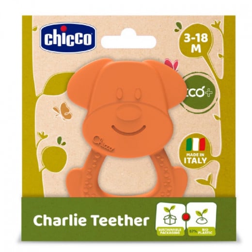 Chicco Toy Charlie Teether, Orange Color