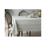Madame Coco Orient Table Cloth, Gray Color