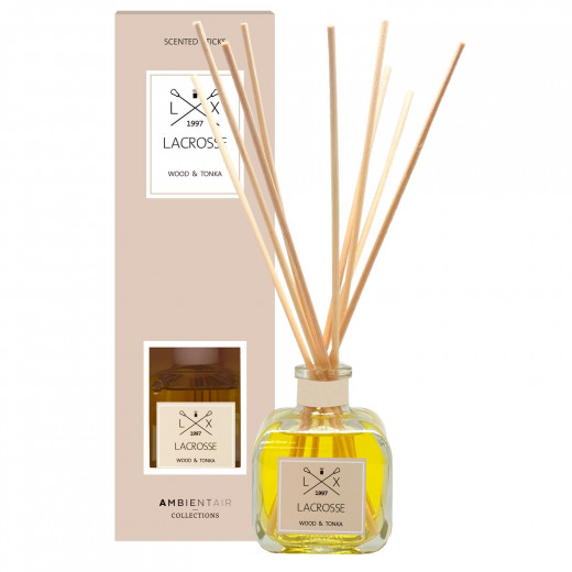 Ambientair Fragrance Diffuser Lacrosse, Wood and Tonka Scent, 200 Ml