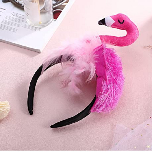 Stephen Joseph Headband Flamingo Design, Pink Color