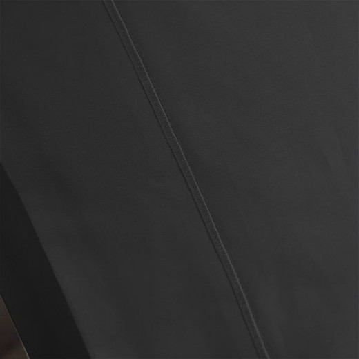 طقم شرشف مطاط بتصميم سادة, باللون الأسود, حجم مفرد كبير من فيلدكريست